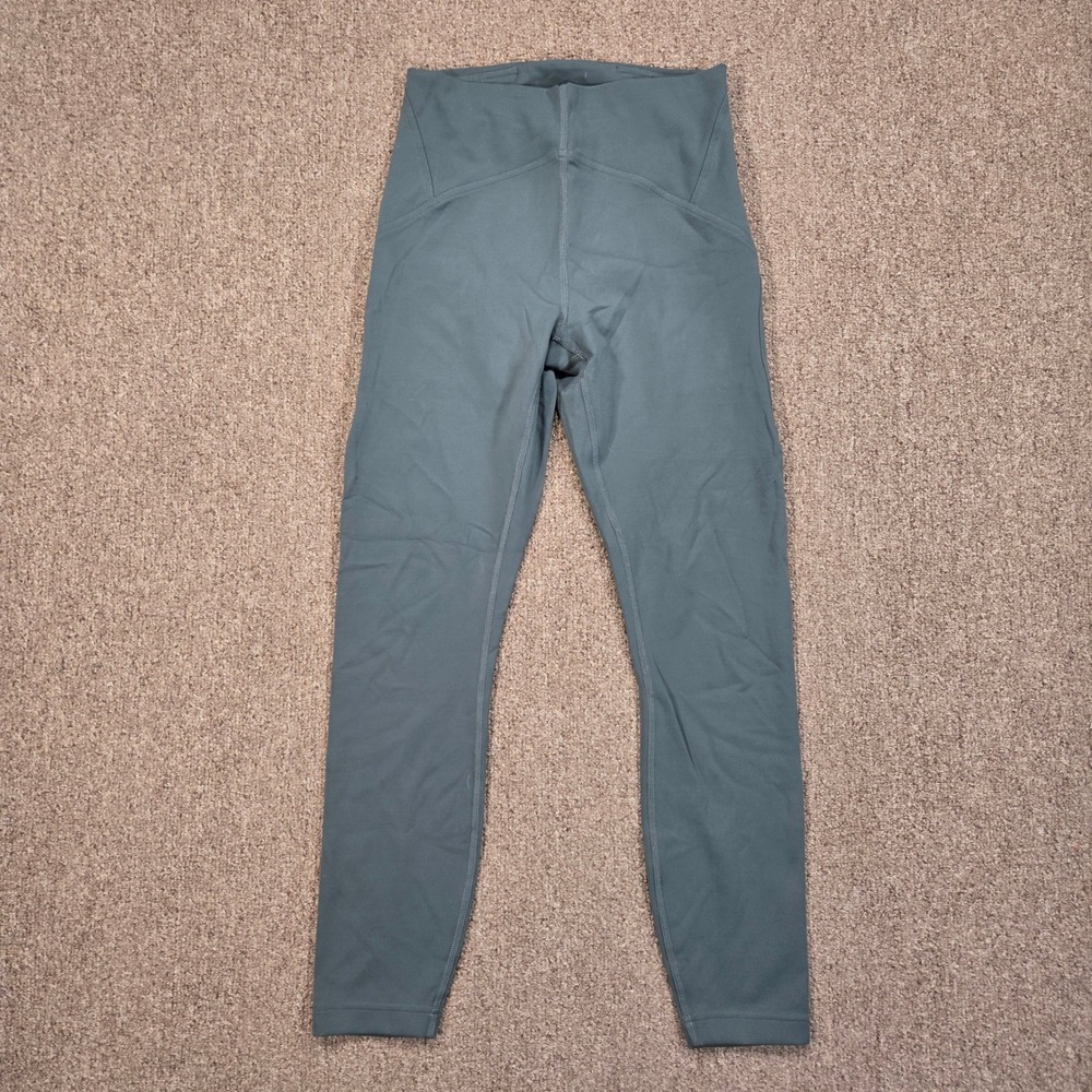 Lululemon In Movement Tight 25" Women 6 Sage High Rise Everlux Yoga Leggings